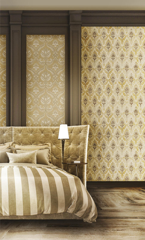 media image for Damasco Wallpaper in Tiffany Blue 218