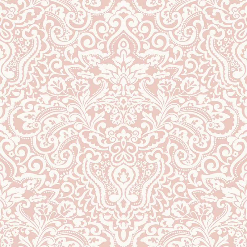 media image for Damasco Wallpaper in Rosa 22