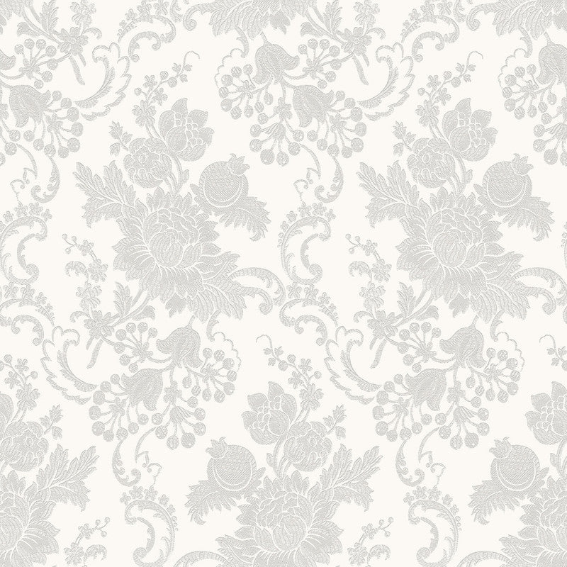 media image for Sample Damasco Wallpaper in Alluminio 268