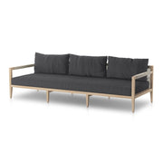 sherwood triple seater outdoor sofa washed brown by Four Hands 14