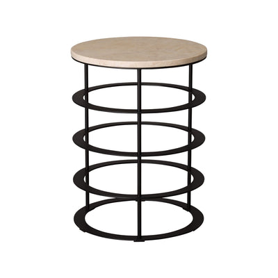 product image of orbit metal stool table w wt granite by emissary 25554bk wg 1 539