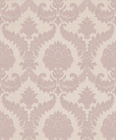 product image of sample damasco imperiale pink wallpaper from cottage chic collection by galerie wallcoverings 1 538