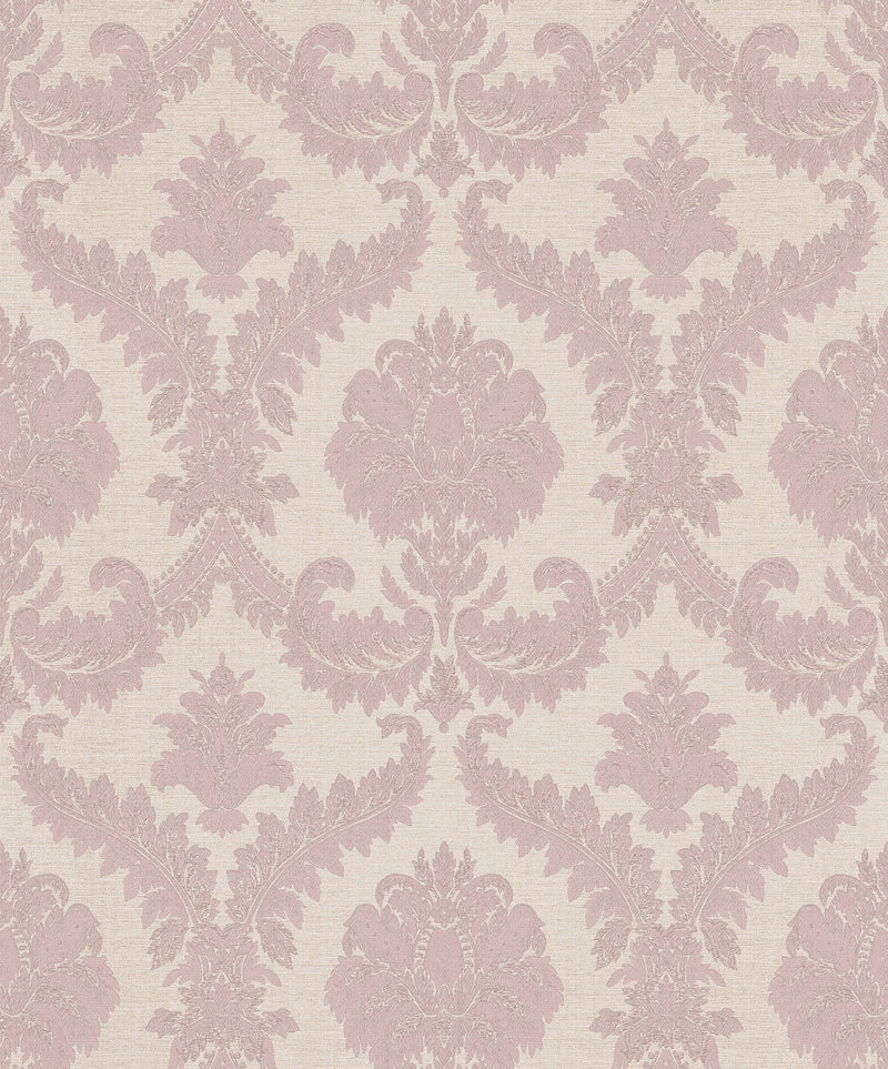 media image for sample damasco imperiale pink wallpaper from cottage chic collection by galerie wallcoverings 1 274