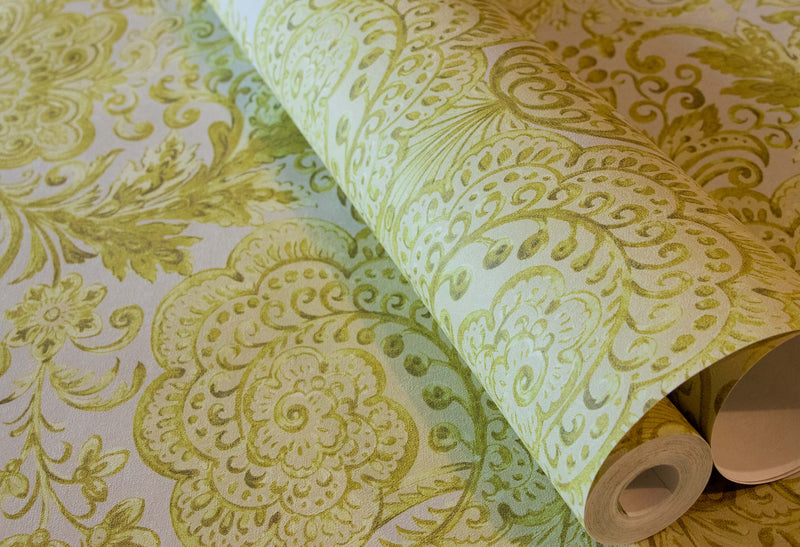 media image for Tahiti Pineapple Wallpaper from the Tropical Collection by Galerie Wallcoverings 294