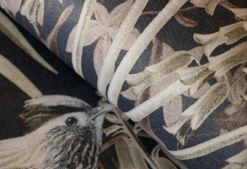 media image for Moorea Blackberry Wallpaper from the Tropical Collection by Galerie Wallcoverings 262