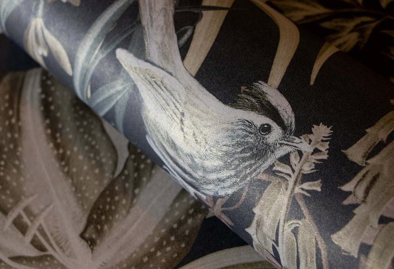 media image for Moorea Blackberry Wallpaper from the Tropical Collection by Galerie Wallcoverings 280