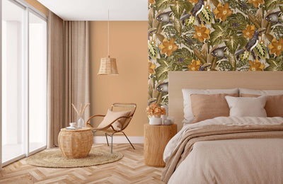 product image for Palau Peanut Wallpaper from the Tropical Collection by Galerie Wallcoverings 14
