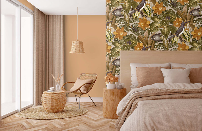media image for Palau Peanut Wallpaper from the Tropical Collection by Galerie Wallcoverings 249