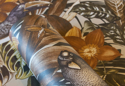 product image for Palau Peanut Wallpaper from the Tropical Collection by Galerie Wallcoverings 78