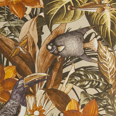 product image for Palau Peanut Wallpaper from the Tropical Collection by Galerie Wallcoverings 13