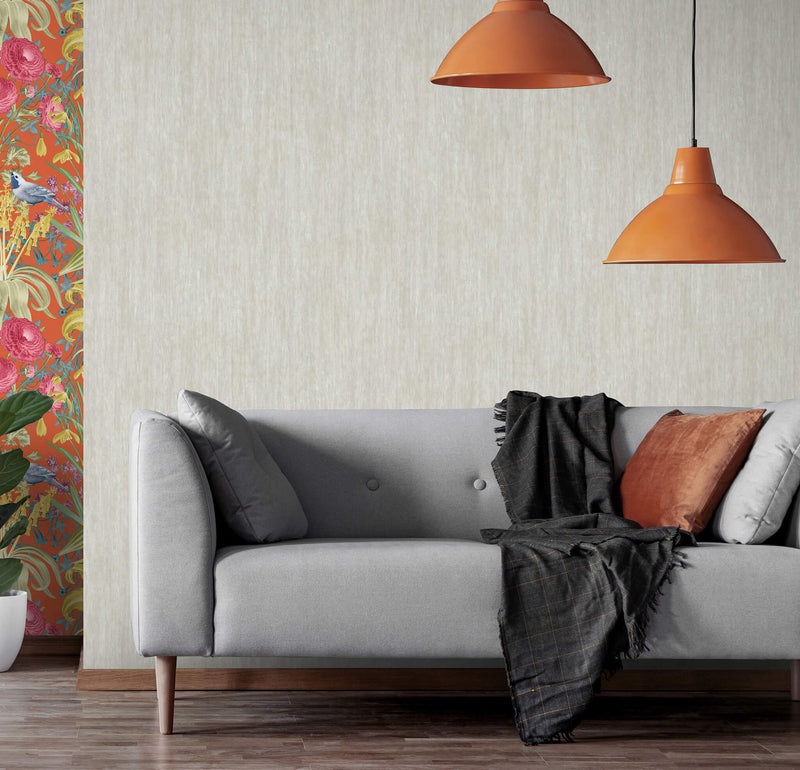 media image for Tuvalu Almond Wallpaper from the Tropical Collection by Galerie Wallcoverings 226