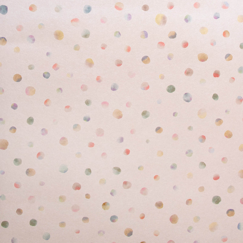 media image for Watercolor Dots Rose Wallpaper from the Great Kids Collection by Galerie Wallcoverings 257