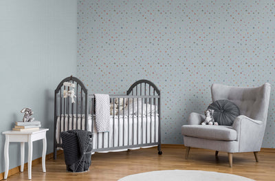 product image for Watercolor Dots Light Blue Wallpaper from the Great Kids Collection by Galerie Wallcoverings 76