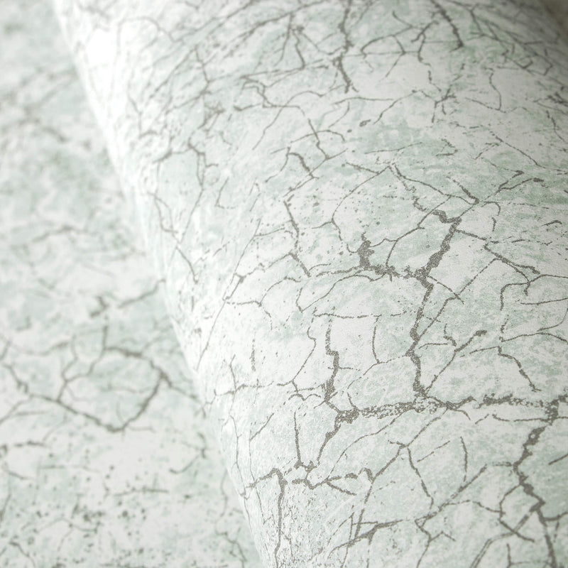 media image for Bento Frost Mint Wallpaper from the Azulejo Collection by Galerie Wallcoverings 296