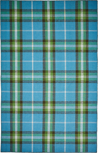 product image of Jens Hand Woven Blue and Green Rug by BD Fine Flatshot Image 1 576