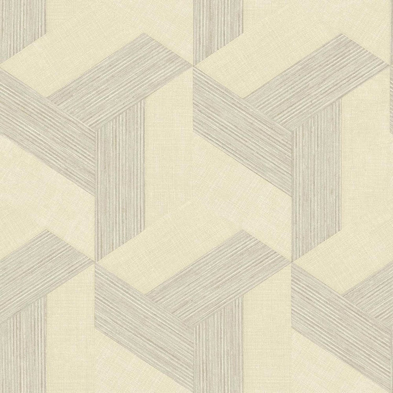 media image for Synergy Geometric Wallpaper in Beige Neutral 233