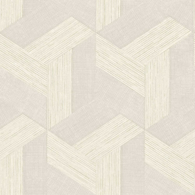 media image for Synergy Geometric Wallpaper in Neutral Beige 283