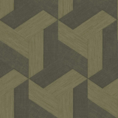 product image for Synergy Geometric Wallpaper in Bronze Brown 79