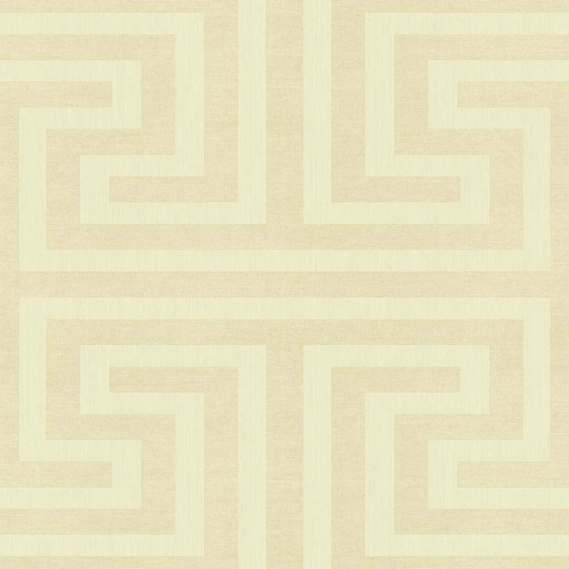 media image for Synergy Geometric Maze Wallpaper in Soft Beige 27