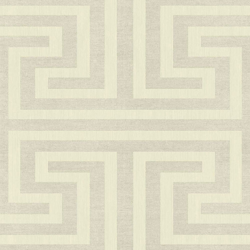 media image for Synergy Geometric Maze Wallpaper in Neutral Grey 236