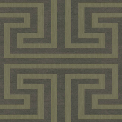 product image for Synergy Geometric Maze Wallpaper in Dark Grey 25
