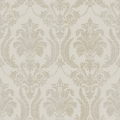 product image of Sample Italian Style Damask Wallpaper in Beige/Gold 594