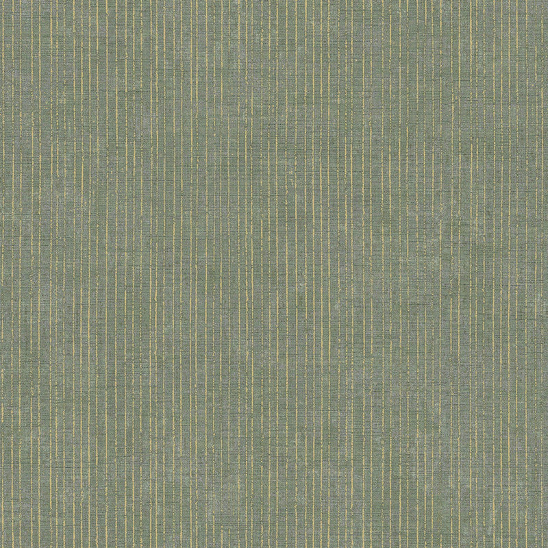 media image for Italian Style Stripe Wallpaper in Green/Gold 223