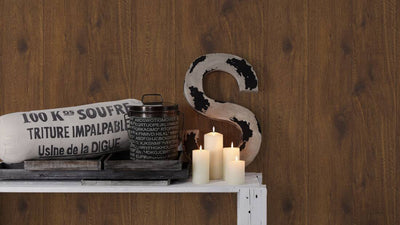 product image for Wood Deco Wallpaper in Brown 55