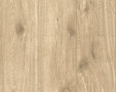 product image of Sample Wood Deco Wallpaper in Beige 520