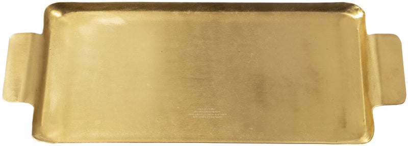 media image for brass rectangle tray design by puebco 4 227