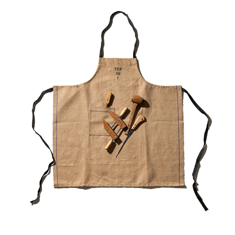 media image for florist jute apron 2 214