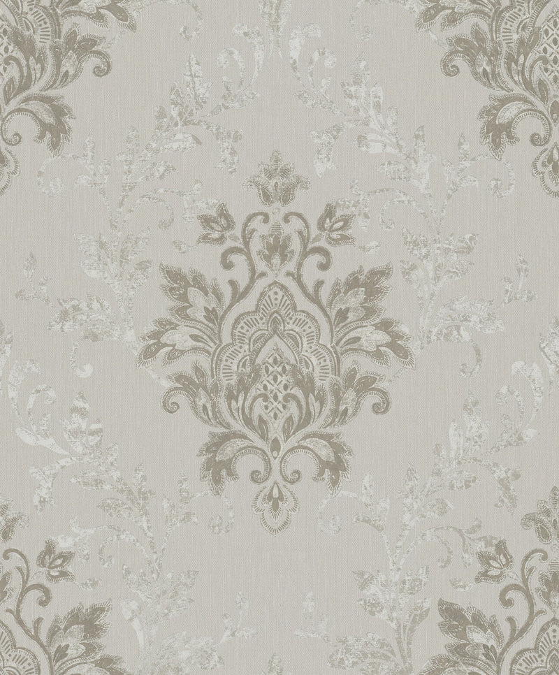 media image for Ornamental Neutrals Wallpaper from Serene Collection by Galerie Wallcoverings 296