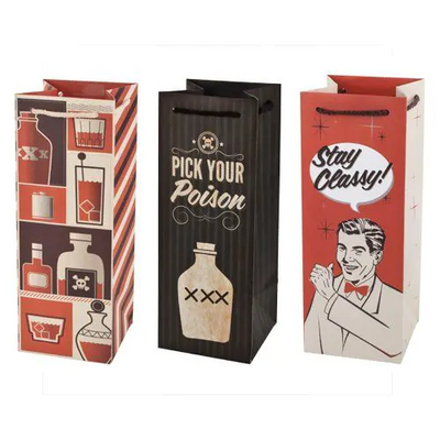 product image of Assorted Retro Drinking Icon Gift Bags 1 575