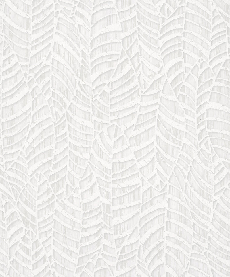 media image for sample leaves white grey wallpaper from serene collection by galerie wallcoverings 1 233