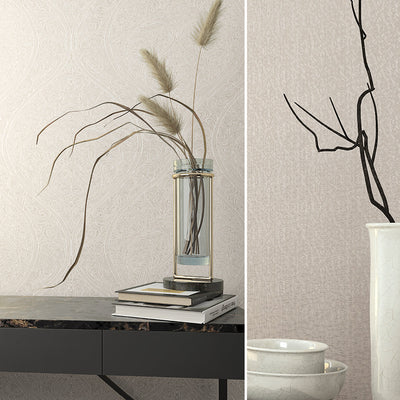 product image for Art Nouveau Beige Wallpaper from Serene Collection by Galerie Wallcoverings 25