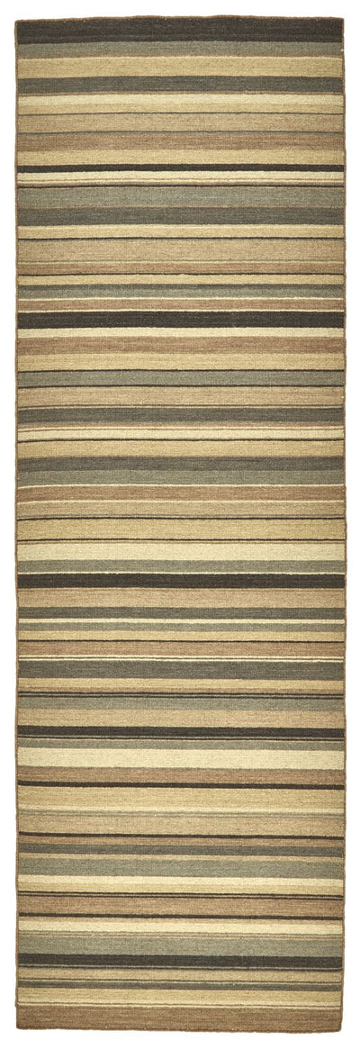 product image for Naida Flatweave Gold and Gray Rug by BD Fine Flatshot Image 1 47