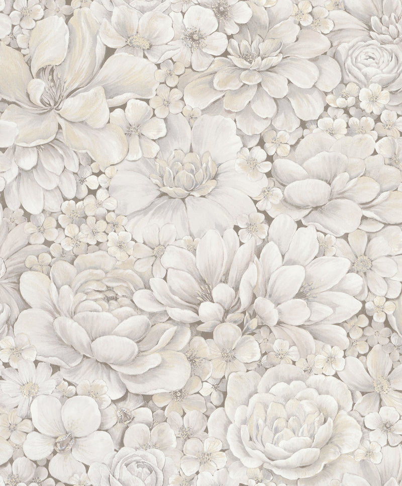 media image for floral texture greige wallpaper from eden collection by galerie wallcoverings 2 297