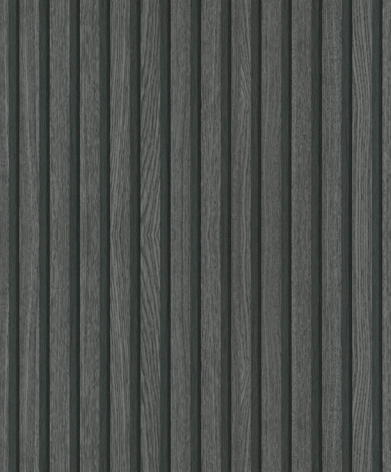 media image for sample wood stripe black anthracite wallpaper from eden collection by galerie wallcoverings 1 22