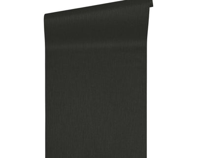 product image for Solid Texture Wallpaper in Black from the Versace IV Collection 72
