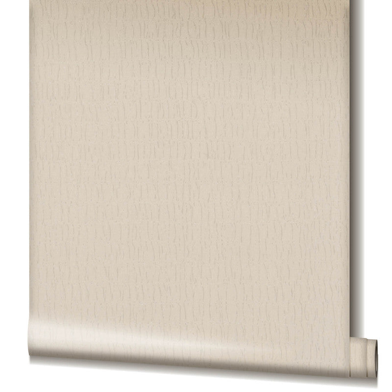 media image for Ruche Silk Wallpaper in Soft Beige 290