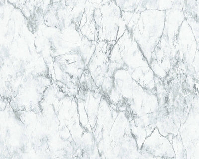 product image of Sample Marble Wallpaper in Grey/White 532