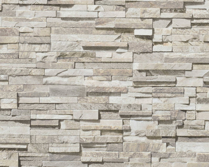 media image for Flat Stone Wallpaper in Beige/Cream 239