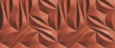 product image for Maha Wall Mural in Terracotta 12