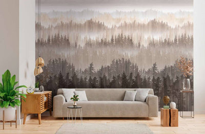 product image for Björn Wall Mural in Beige/Cream 12