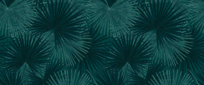 product image for Zoe Botanical Wall Mural in Blue/Green 81