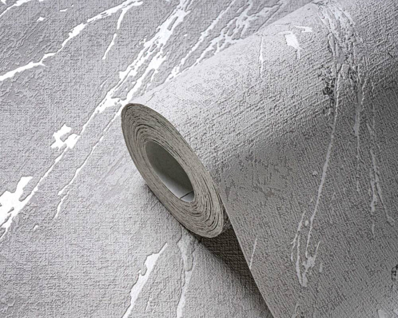 media image for Stone Streak Wallpaper in Grey/Silver 298