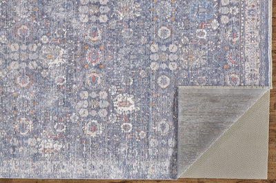 product image for Tirza Blue and Ivory Rug by BD Fine Fold Image 1 91