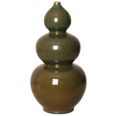 product image for Triple Gourd Vase in Various Colors Flatshot Image 27