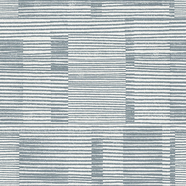 media image for Callaway Denim Woven Stripes Wallpaper from Georgia Collection by Brewster 267