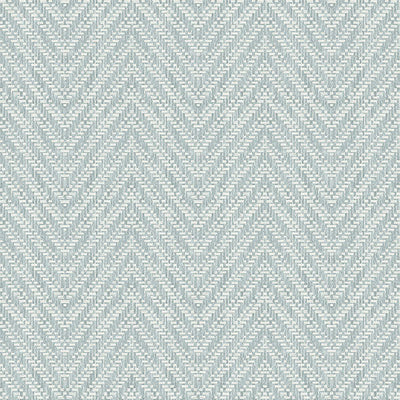 product image of Glynn Sky Blue Chevron Wallpaper from Georgia Collection by Brewster 584